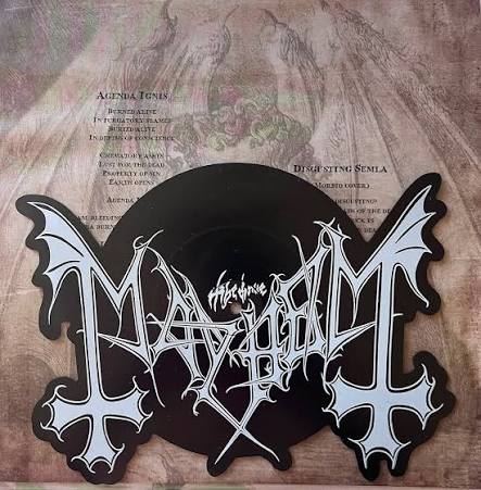 Mayhem – Agenda Ignis / Disgusting Semla (Shaped Picture Disc Limited to 500)