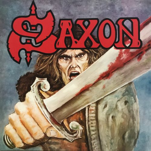 Saxon – Saxon (2018 LP Limited Edition Reissue, Blue with Red Splatter Vinyl)