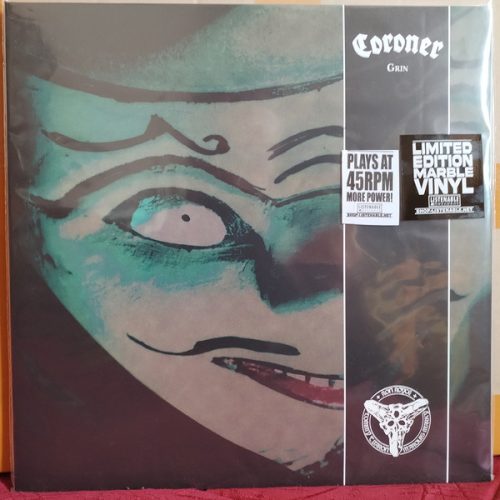 Coroner – Grin (2026 Marble Vinyl Reissue)