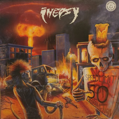 Inepsy – No Speed Limit for Destruction (2026 Red Vinyl Reissue, Tankcrimes)