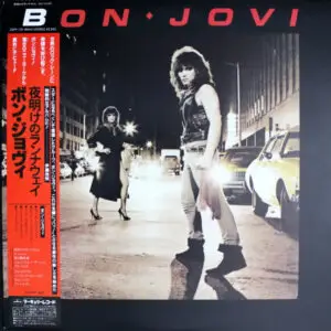 Bon Jovi – Bon Jovi (1984 Japanese Pressing LP • EX/VG+ • 25PP‑119)