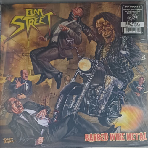Elm Street – Barbed Wire Metal (Red Vinyl LP Limited to 300 • 2026 Reissue)