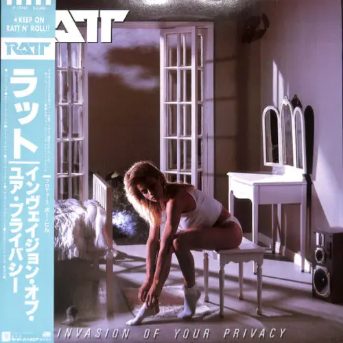 Ratt – Invasion of Your Privacy (1985 Japanese Pressing LP • VG+ • P‑13143)