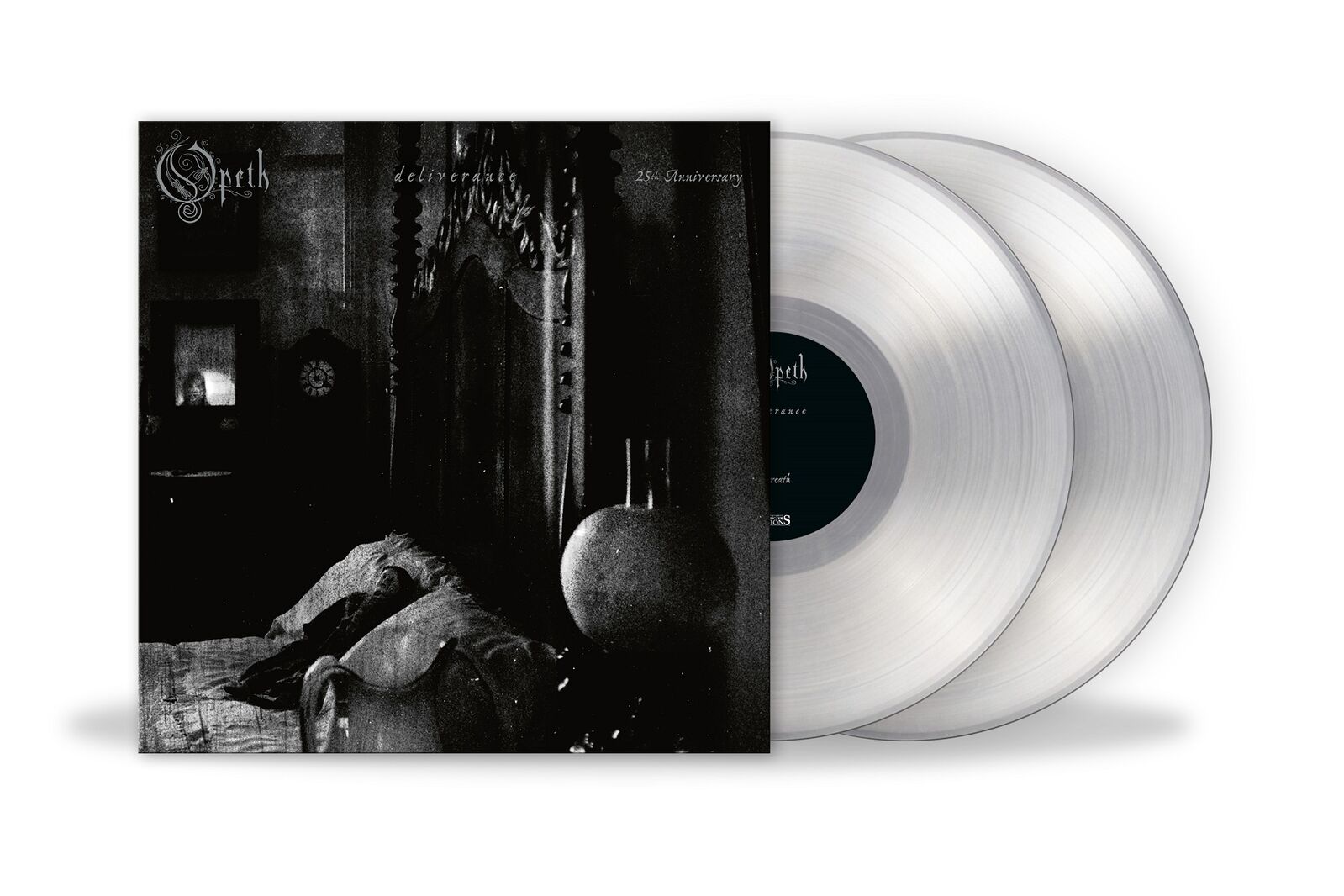 Opeth Deliverance 25th Anniversary Edition crystal-clear double vinyl